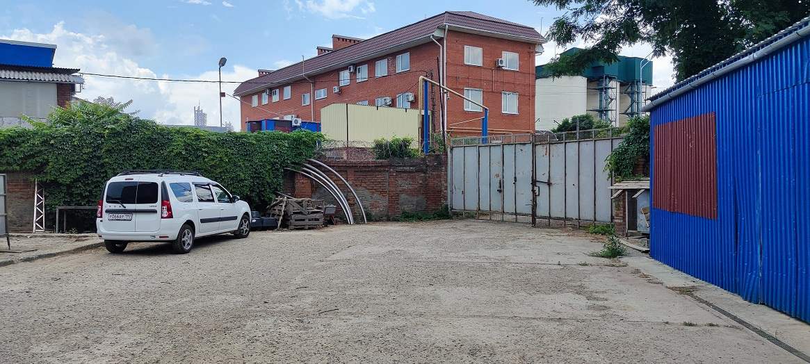 Продажа земельный участок с производственно-складскими помещениями в промзоне Краснодара, ул Новороссийская, Купить земельный участок под склад, производство в Краснодаре