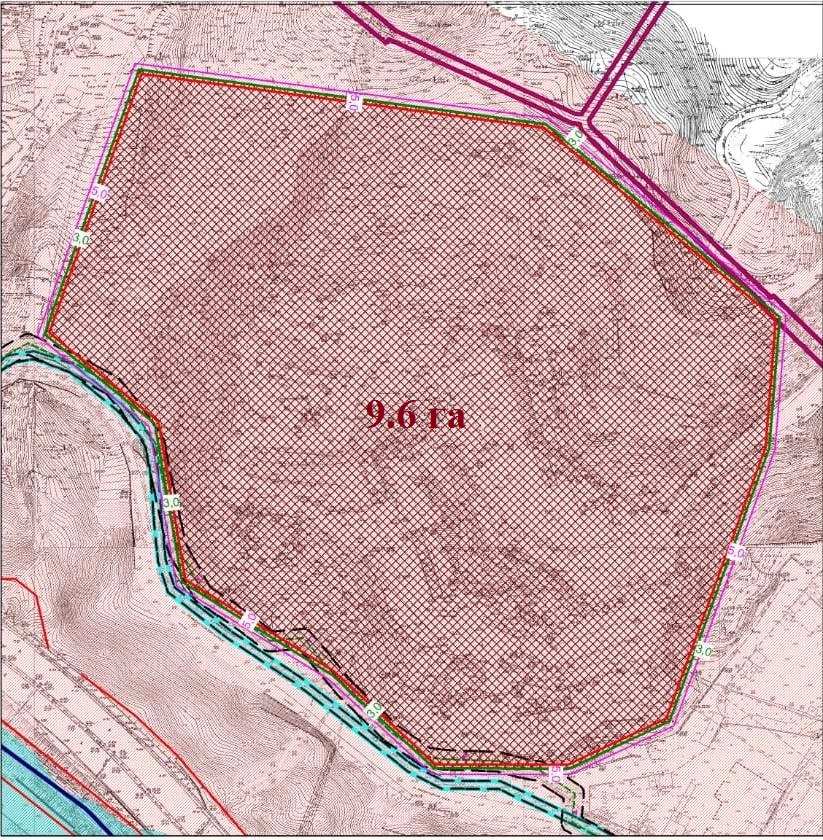 ПРОДАЕТСЯ ЗЕМЕЛЬНЫЙ УЧАСТОК 9.6 ГА В СОЧИ ПОД МНОГОЭТАЖНУЮ ЗАСТРОЙКУ .