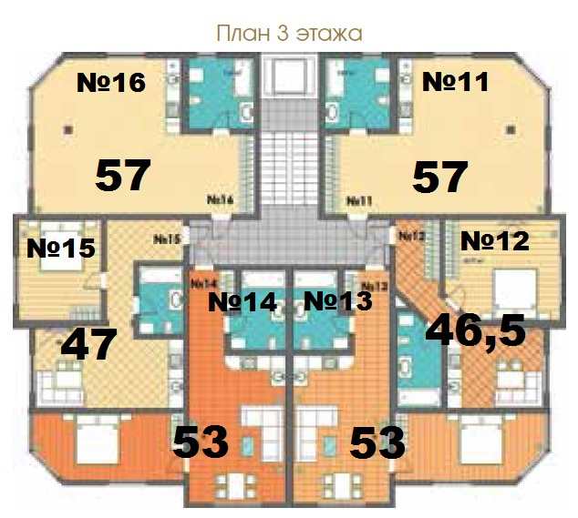 ПЛАНИРОВКИ КВАРТИР ВИЛЛА АВГУСТА