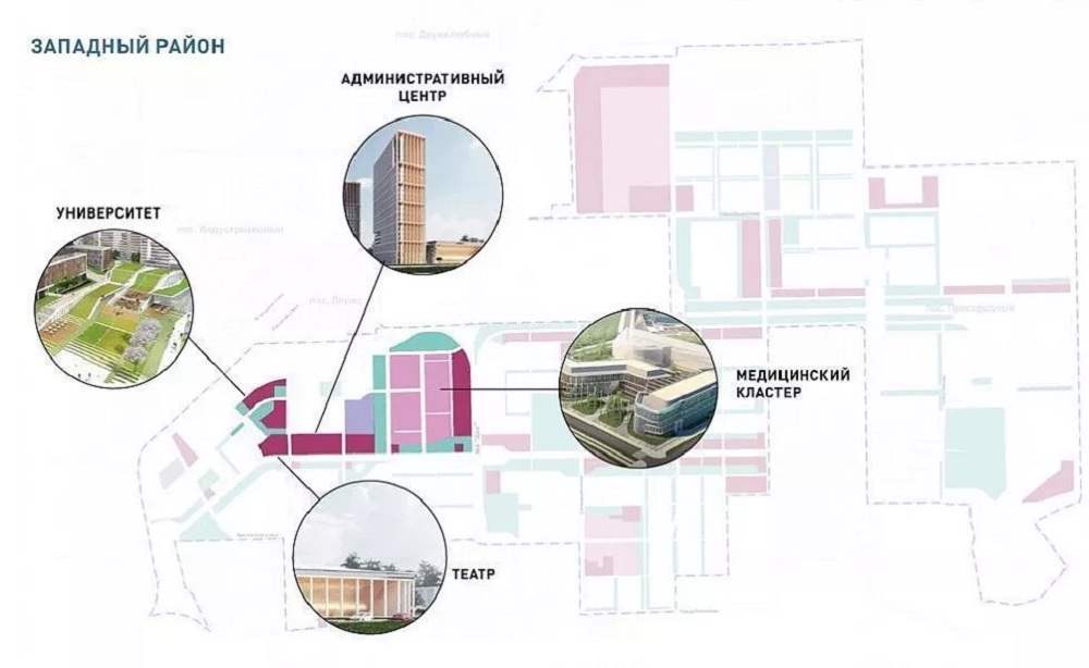 ПРОЕКТ НОВЫЙ КРАСНОДАР, НОВЫЙ ГОРОД В ГОРОДЕ КРАСНОДАРЕ, Новый район в Краснодаре построят на площади 3 тыс. га, на территории будет построено 21 школа, 45 детсадов и 11 храмов, запланировано создание медицинского И технологического кластеров, предусмотрено возведение с IT-парка, университета, парка науки и искусств, театра, Краснодар