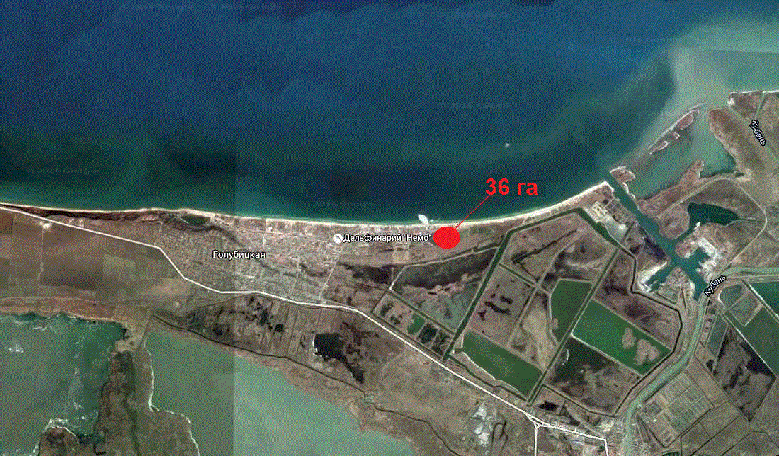 ЗЕМЕЛЬНЫЙ УЧАСТОК ПОД ЗАСТРОЙКУ НА ПОБЕРЕЖЬЕ АЗОВСКОГО МОРЯ.